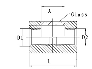 KCSGM-25 Fused Sight Glass